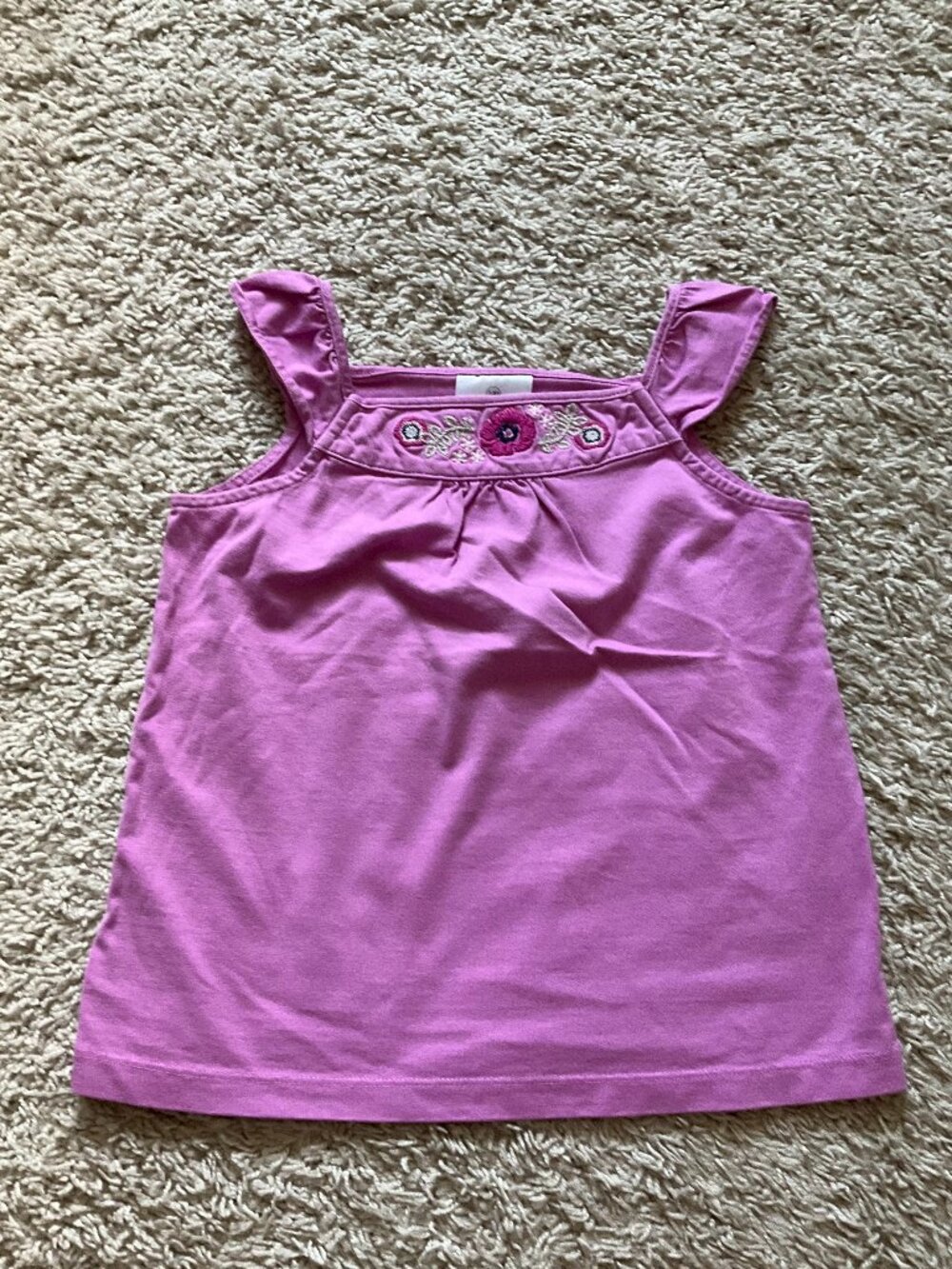HANNA ANDERSSON TANK TOP. SIZE: 120 (US 6).